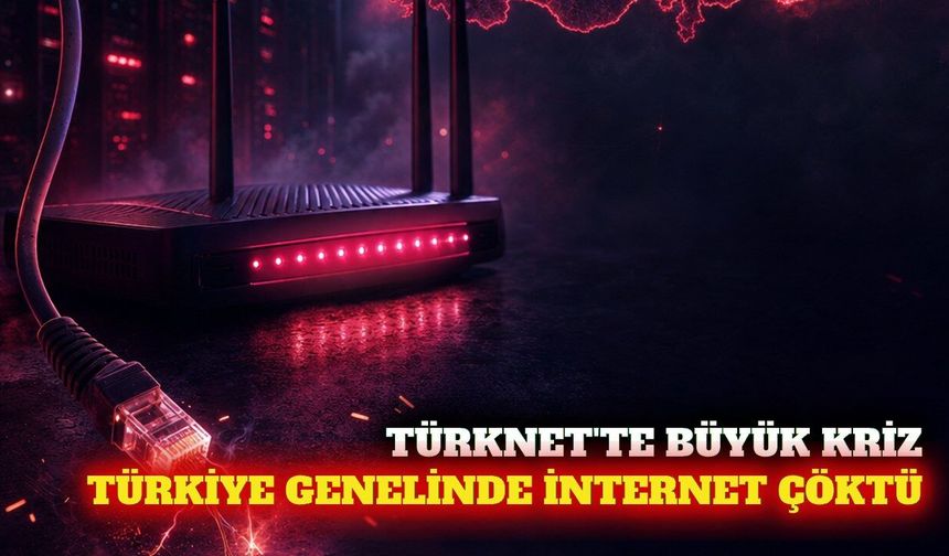 TürkNet'te Türkiye genelinde erişim sorunu yaşanıyor