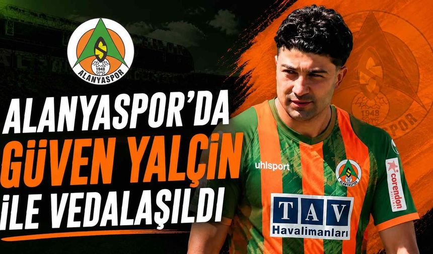 Alanyaspor'da Güven Yalçın ile vedalaşıldı