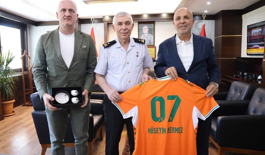 Alanyaspor yönetiminden Antalya’da iki önemli ziyaret