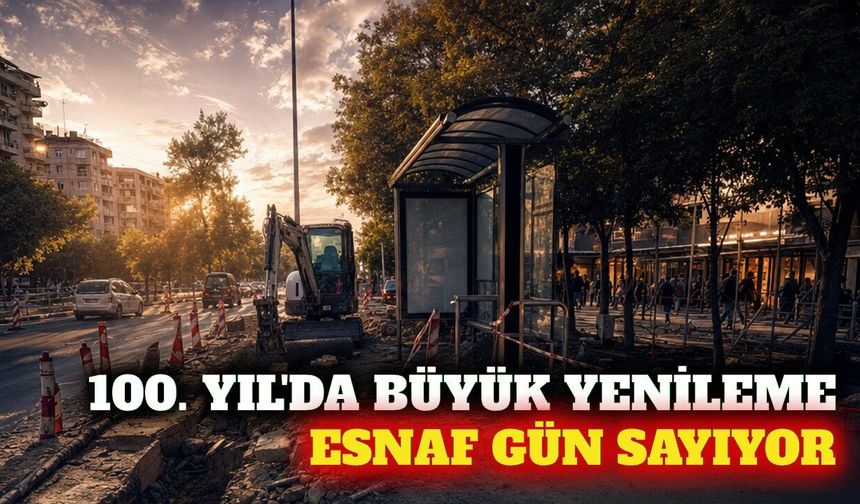Antalya 100. Yıl Bulvarı'nda altyapı mesaisi sürüyor