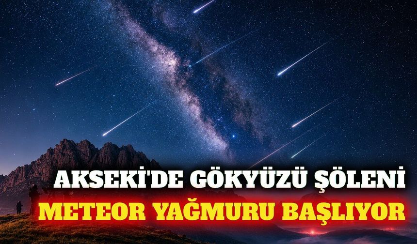 Akseki'de Fatin Gökmen gökyüzü gözlem festivali