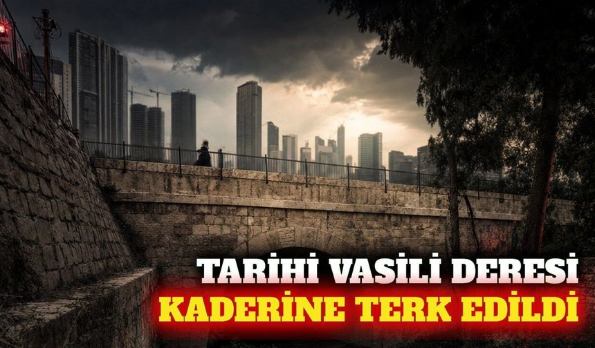 Muratpaşa'daki tarihi Vasili Deresi ilgi bekliyor