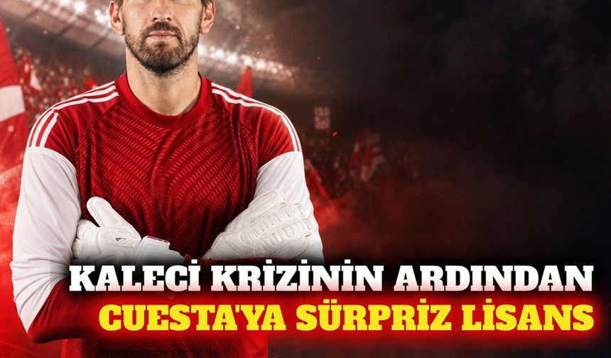 Antalyaspor'da Cuesta'nın lisansı maç öncesi çıkarıldı