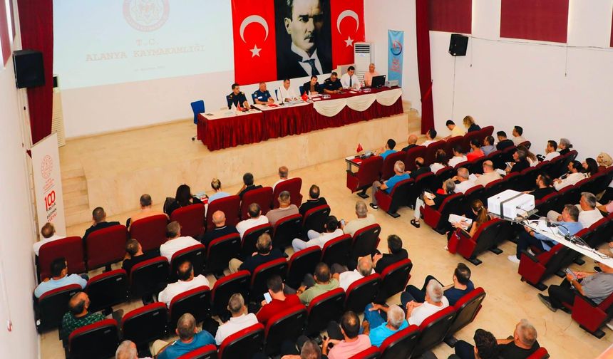 Alanya’nın mahalleleri masaya yatırıldı