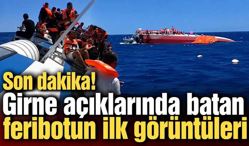 Son Dakika! Akdeniz'de Kıbrıs seferi yapan yolcu gemisi battı: 200'den fazla yolcusu vardı
