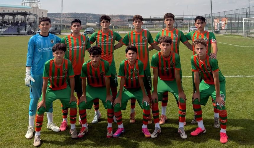 Alanyaspor U15 sezona 3 puanla başladı: Afyon deplasmanında galibiyet