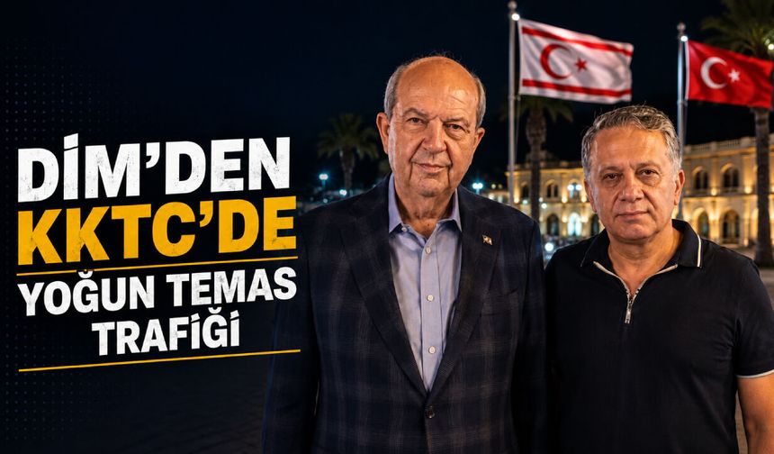 Dim'den KKTC'de yoğun temas trafiği