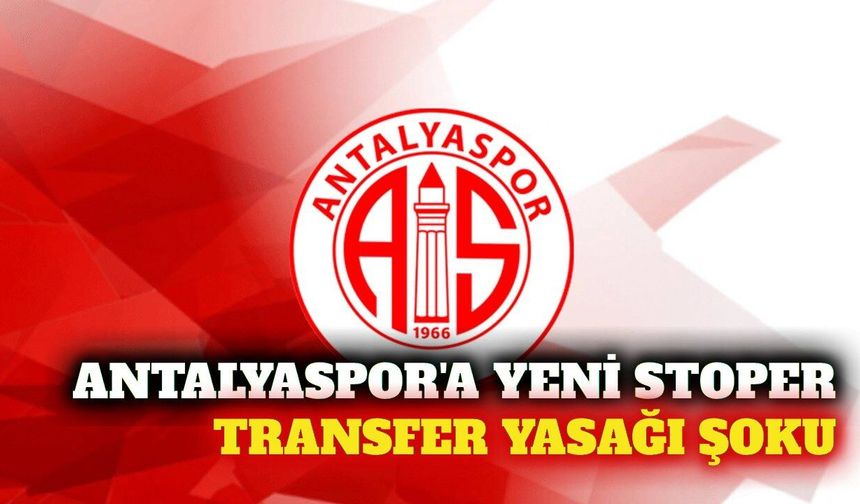 Antalyaspor savunmaya Arif Kocaman takviyesi yaptı