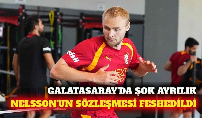 Galatasaray'da Victor Nelsson'un sözleşmesi feshedildi