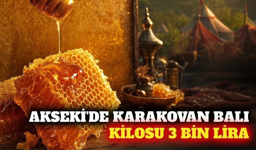 Akseki'de bal festivali: Kilosu 3 bin liraya alıcı buluyor