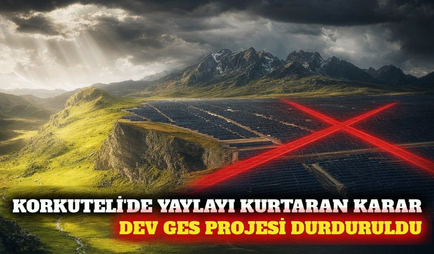 Korkuteli'de dev GES projesinin ÇED kararı geçersiz sayıldı