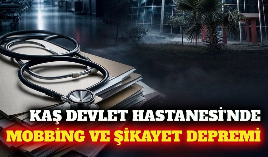 Kaş Devlet Hastanesi'nde mobbing ve şikayet soruşturması