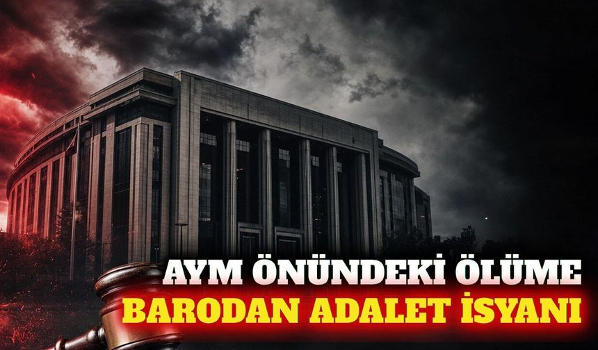 Antalya Barosu'ndan AYM önündeki ölüme ilişkin açıklama