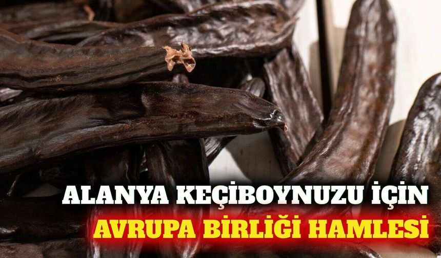 Alanya keçiboynuzu için Avrupa Birliği tescil başvurusu