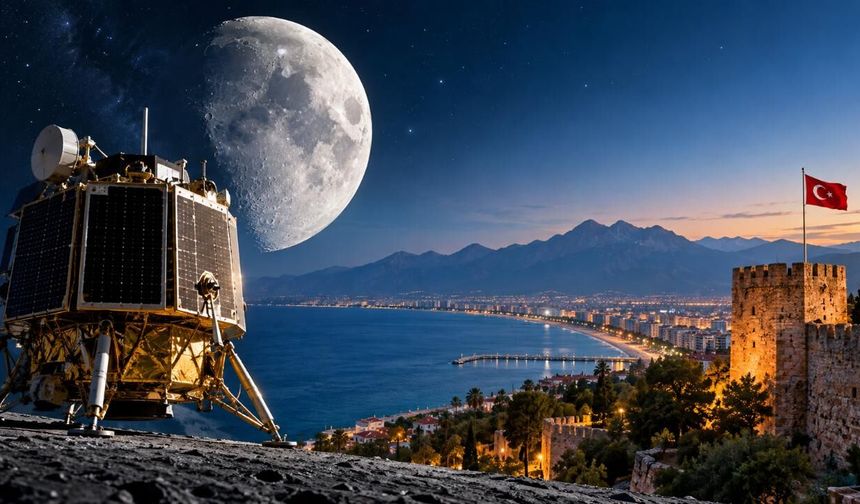 Türkiye'nin Ay yolculuğunda yeni aşama: Uzay gündemi Antalya'ya taşınıyor