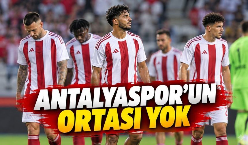 Antalyaspor 8 haftada beraberlik yüzü görmedi