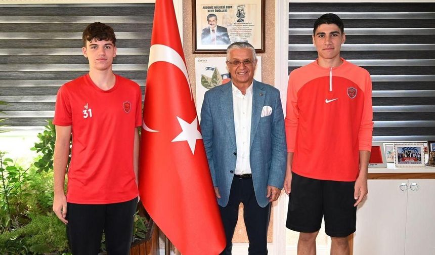 Kemer’in iki genç yeteneği Kepezspor’a transfer oldu