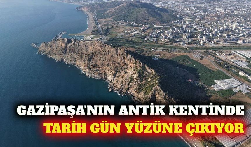 Gazipaşa'daki Selinus Antik Kenti'nde bilimsel mesai