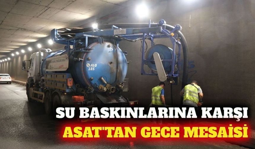 Antalya'da ASAT ekiplerinden kış öncesi altgeçit mesaisi