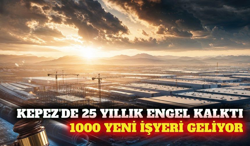 Kepez Gaziler Sanayi Sitesi'nde 1000 yeni işyeri dönemi