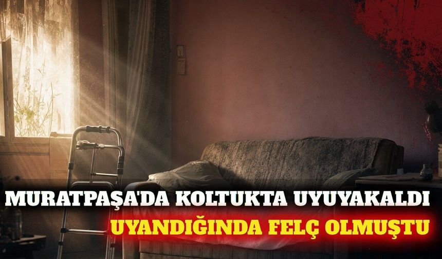 Muratpaşa'da aniden felç olan Özdemir'in yürüme mücadelesi