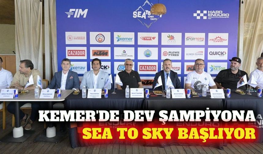 Kemer'de dünya şampiyonası: Sea to Sky başlıyor