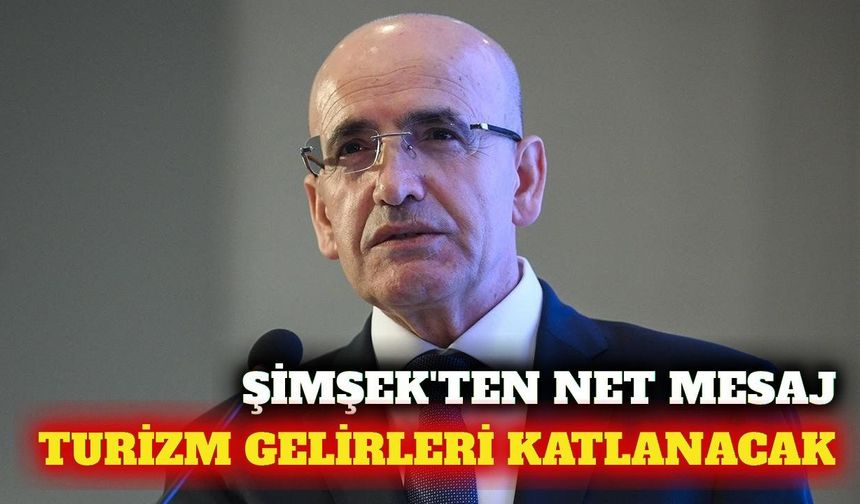 Şimşek'ten dezenflasyon ve turizm açıklaması