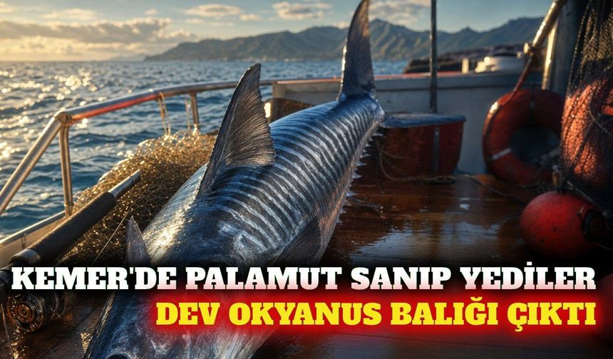 Kemer'de palamut sanıp yedikleri balık okyanus türü çıktı