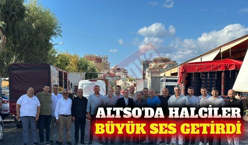 ALTSO seçimlerinde halciler büyük ses getirdi
