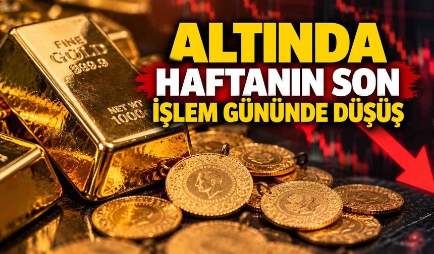 Altında haftanın son işlem gününde düşüş: 2 Ekim 2026 altın fiyatları