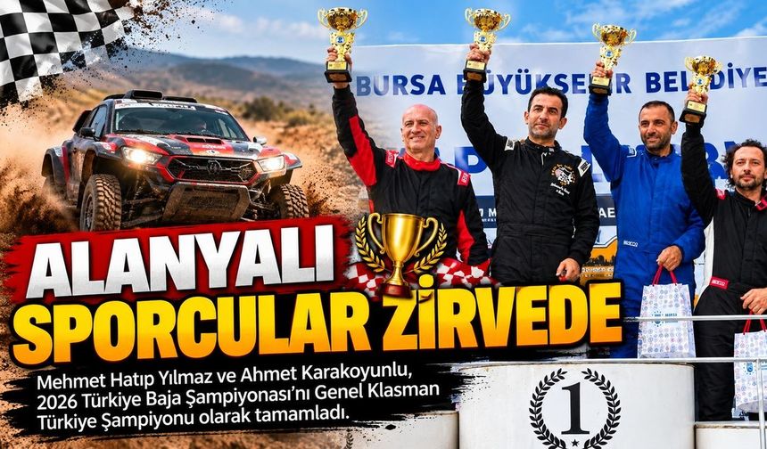 Alanyalı sporcular zirvede