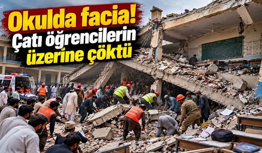 Okulda facia! Çatı öğrencilerin üzerine çöktü: En az 27 çocuk hayatını kaybetti