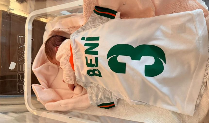 Alanyasporlu Nuno Lima’nın en mutlu günü! Minik Benedita dünyaya geldi