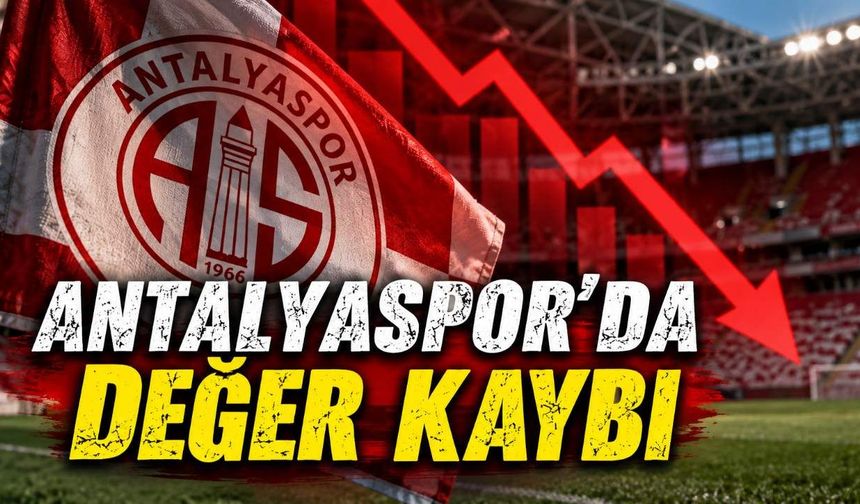 Antalyaspor’un kadro değeri 14,70 milyon euroya geriledi