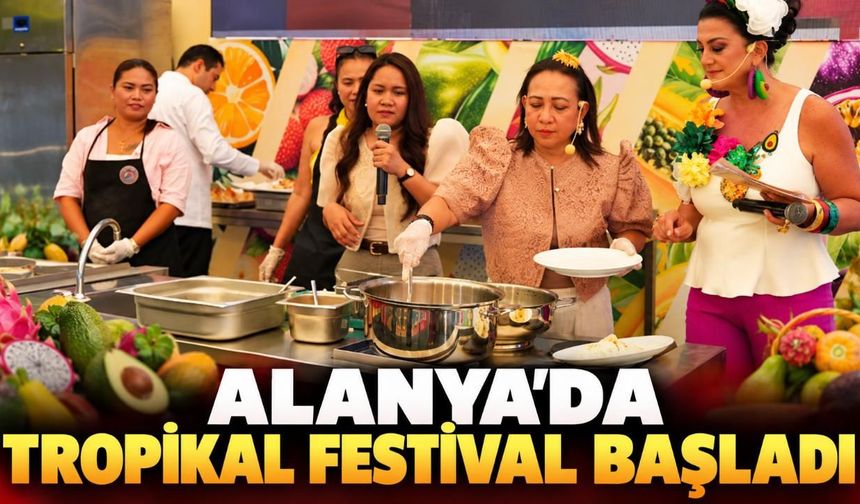 Alanya'da 5. Tropikal Meyve Festivali başladı: Avokado yarışında birinci belli oldu