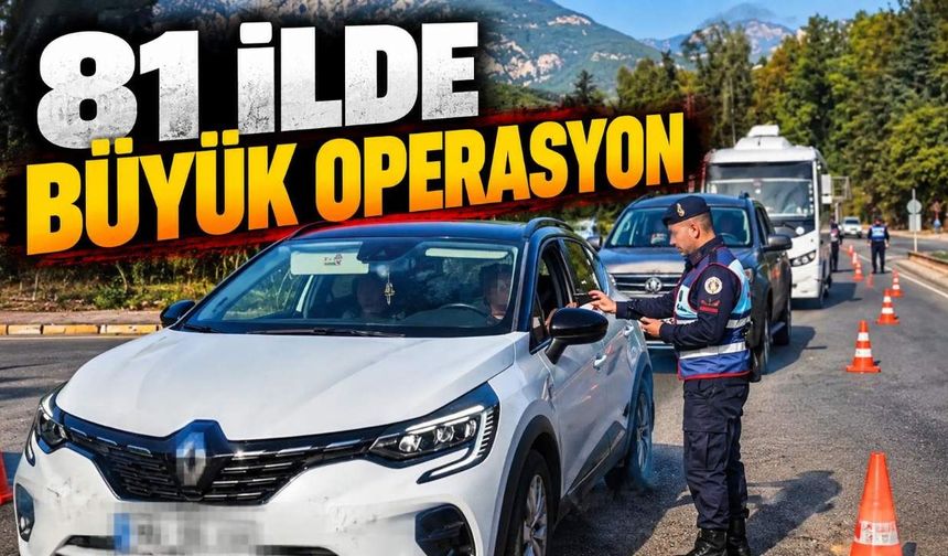 Antalya dahil 81 ilde operasyon: 912 kişi yakalandı