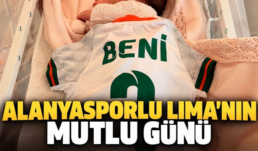 Alanyasporlu Nuno Lima kız babası oldu