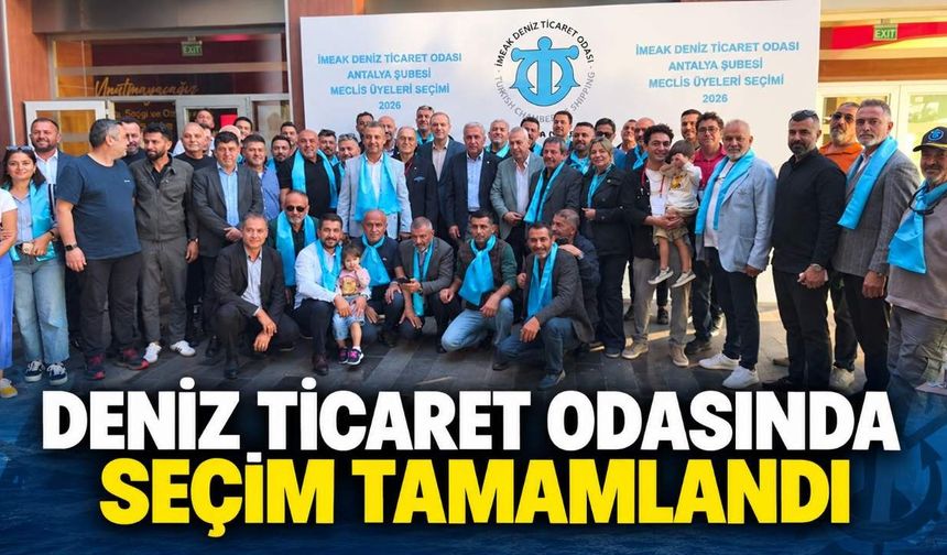 İMEAK DTO Antalya seçimlerini Ahmet Çetin'in listesi kazandı