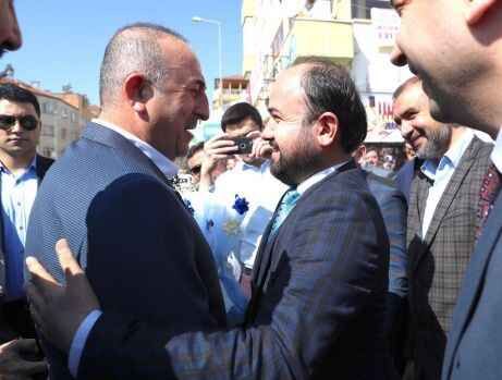 Antalya'da 'Çavuşoğlu' coşkusu