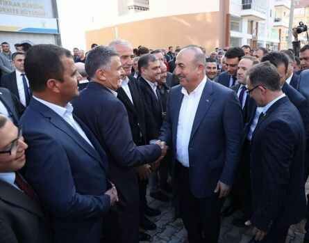 Antalya'da 'Çavuşoğlu' coşkusu