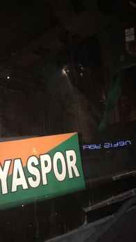 Alanyaspor'un kulüp otobüsüne şok saldırı