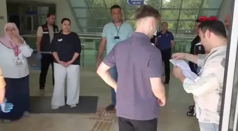 Antalya'da sınava velilerin desteğiyle son anda yetişti