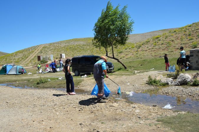 Alanya'da yaylalar çöp sorunundan kurtuldu