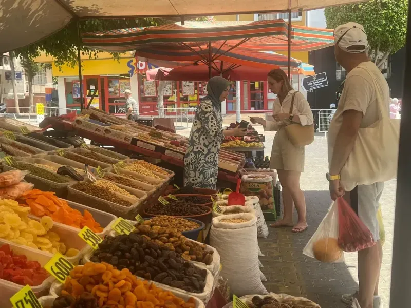 Alanya pazarlarında pos cihazı dönemi