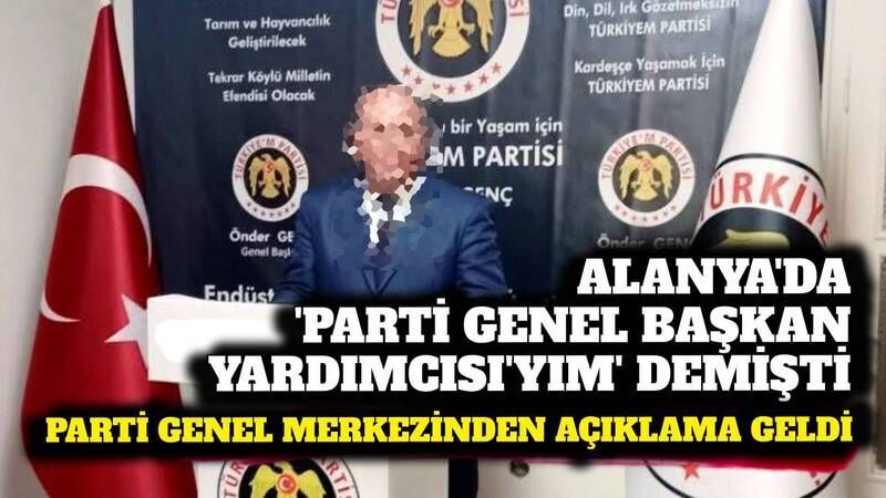 Alanya'da atanmayan Parti Genel Başkan Yardımcısı olayında flaş gelişme Partiden açıklama var