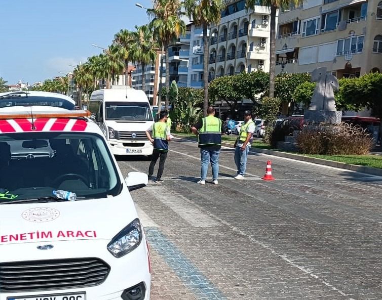 Alanya’da korsan taşımacılığa karşı sıkı denetim