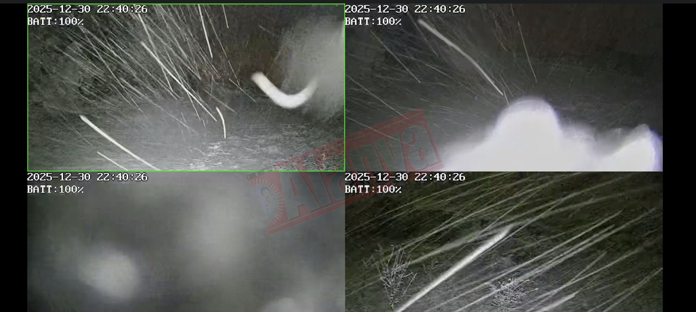 Alanya'nın yüksek kesimlerinde kar yağışı etkili oluyor