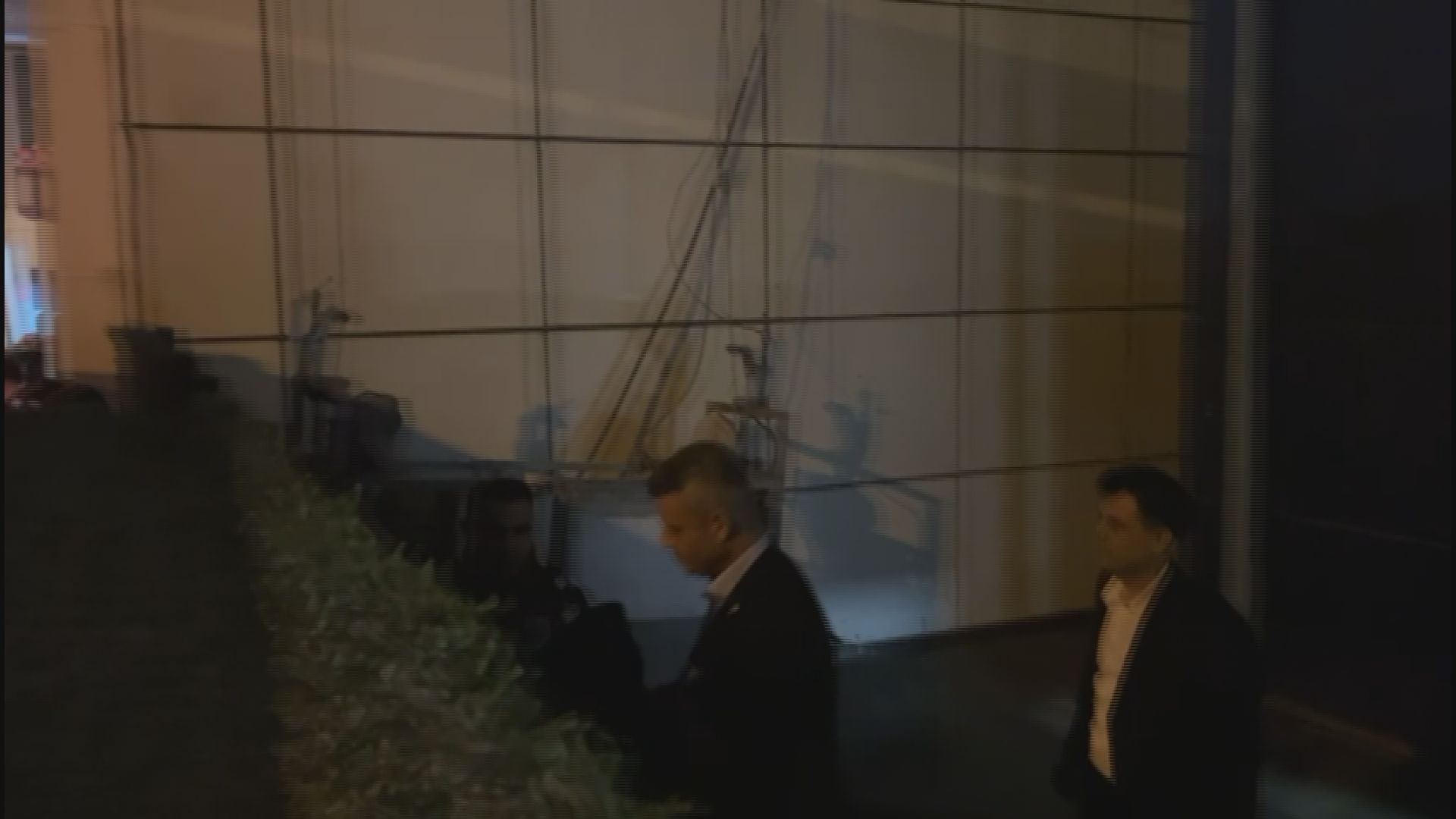 Sadettin Saran sağlık kontrolünden geçirilmek üzere jandarma ekipleri tarafından hastaneye getirildi.