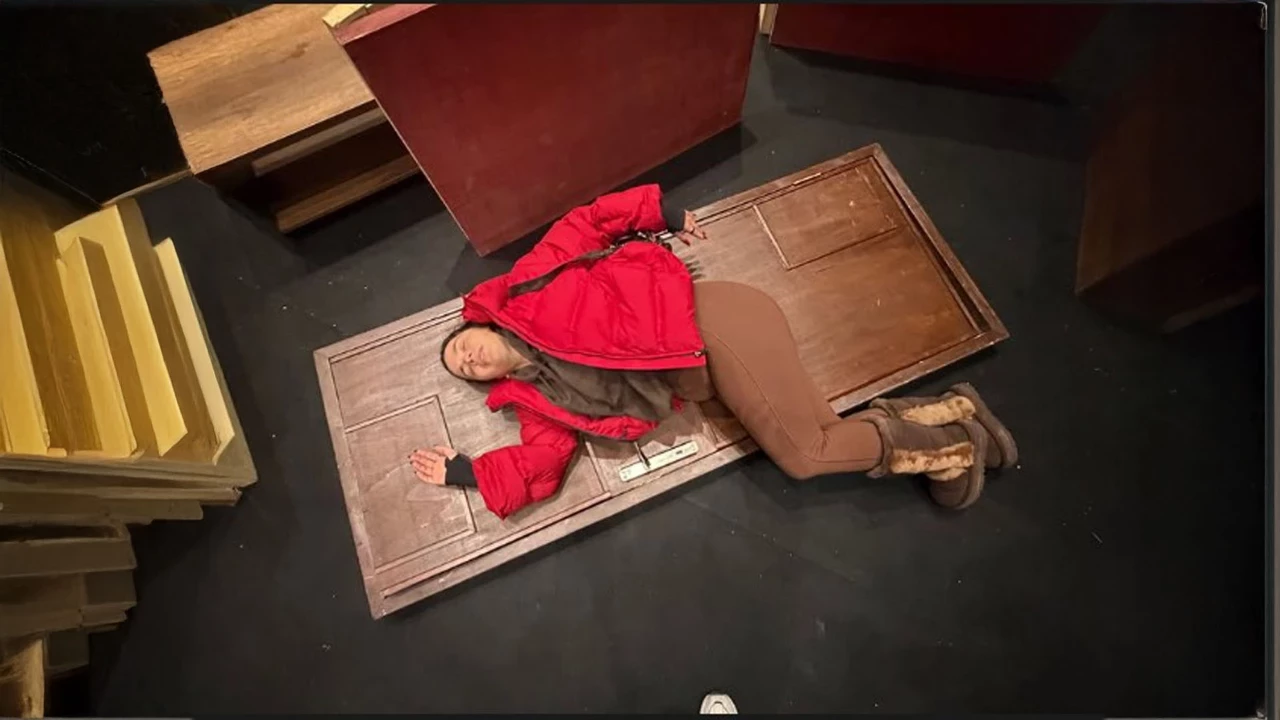 Aslı Bekiroğlu'nun sahne yaşadığı kaza anı