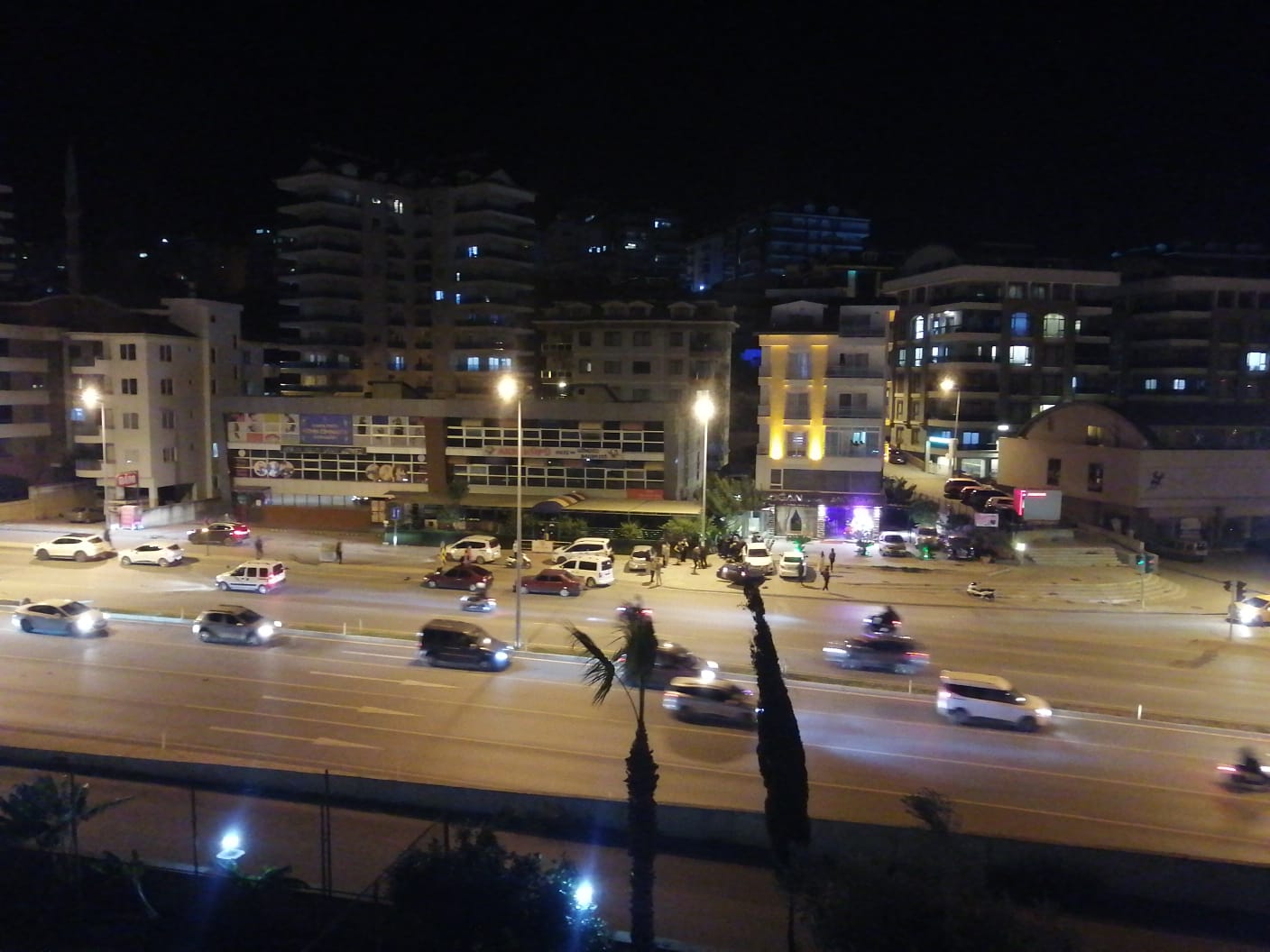 Kaza yerinden görüntü